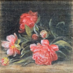 RUBRA PLENA (120x120cm)